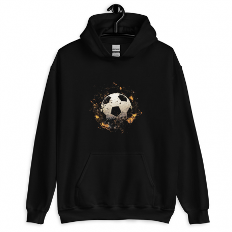 Soccer Ball Unisex Heavy Blend Hoodie