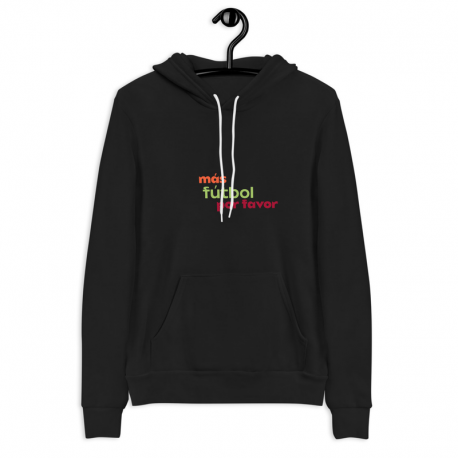 más fútbol Unisex Pullover Hoodie