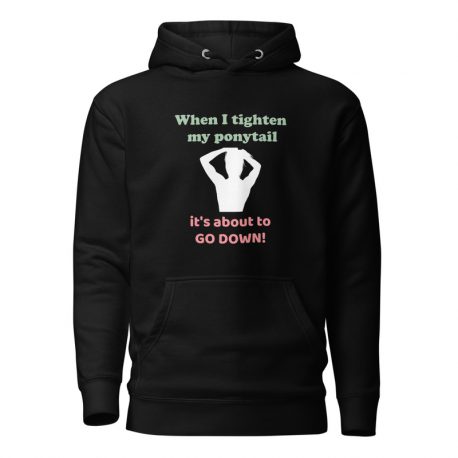 Ponytail Unisex Premium Hoodie