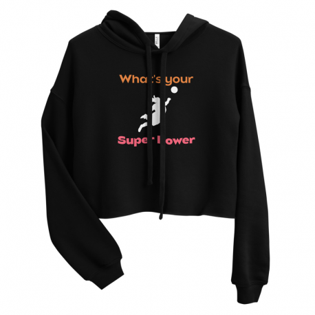 Super Power Crop Hoodie