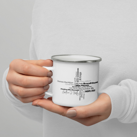 USWNT® Enamel Mug