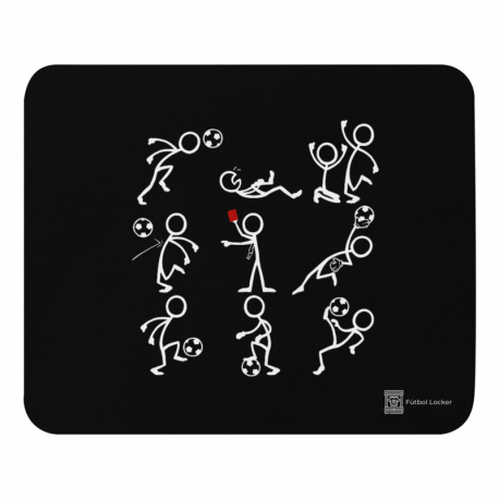 Stick Figures Mouse Pad