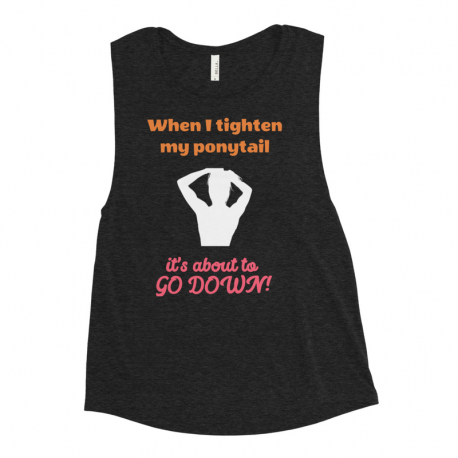 Ponytail Ladies’ Muscle Tank