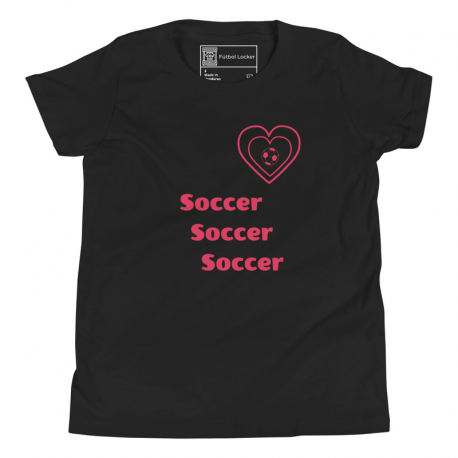 Soccer Soccer Soccer Youth Short Sleeve T-Shirt