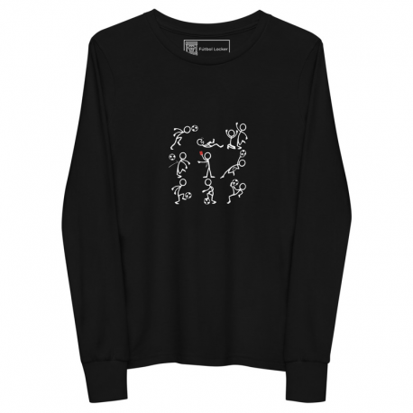 Stick Figures Youth Long Sleeve Tee