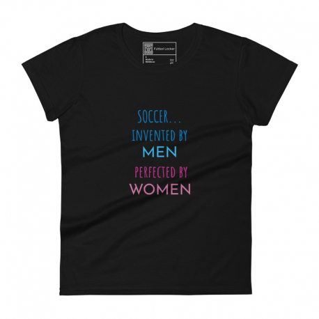 Invented by Men Perfected by Women Women's Short Sleeve T-Shirt