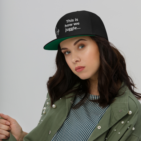 This is how we juggle Flat Bill Cap