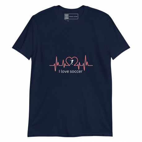 Love Soccer Short-Sleeve Unisex T-Shirt