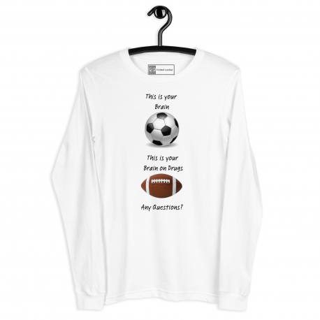 Brain - Unisex Long Sleeve Tee