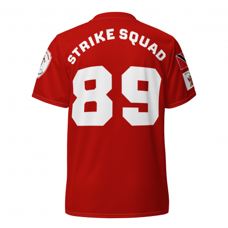Trinidad and Tobago Strike Squad 1989 Red - Recycled Unisex Sports Jersey