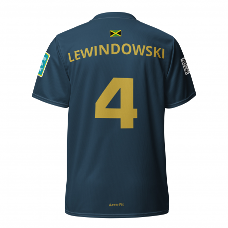 LEWINDOWSKI 4 - Recycled unisex sports jersey