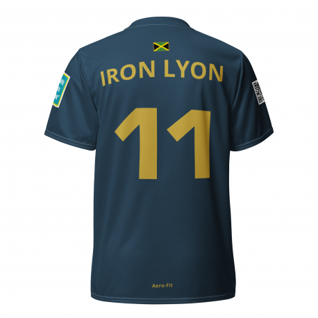 IRON LYON 11 - Recycled unisex sports jersey