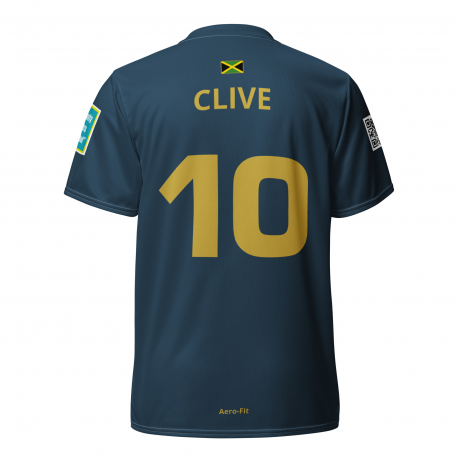 CLIVE 10 - Recycled unisex sports jersey