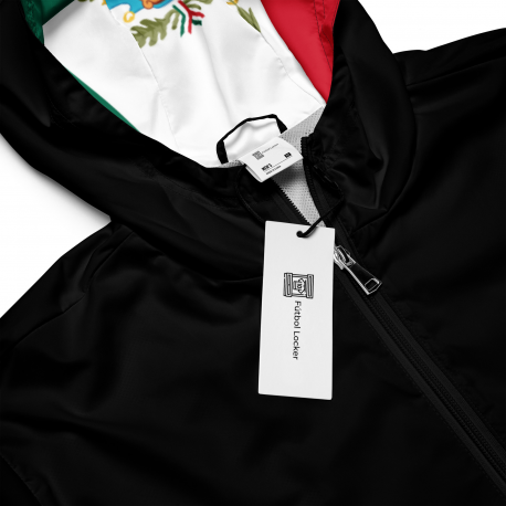 KWG - Men’s Windbreaker - Black Mexico