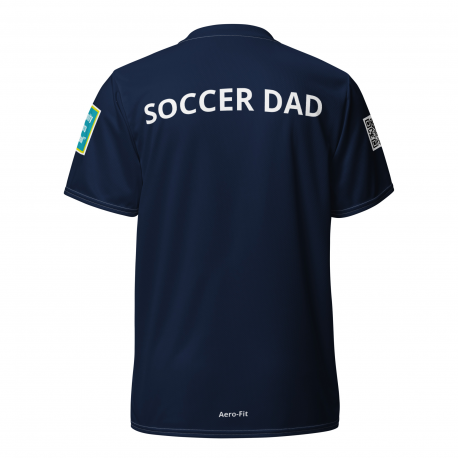KWG -  Soccer Dad Recycled Unisex Sports Jersey
