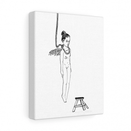 Angel Hanging (4 Sizes on Canvas)