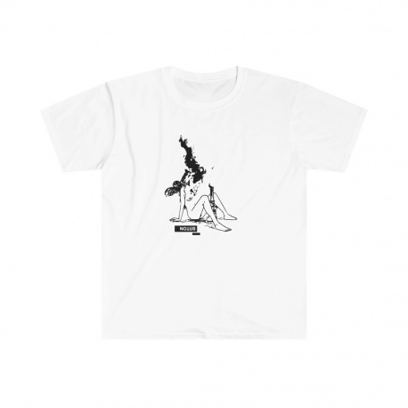 Angel Smoking T-shirt (White or Black)