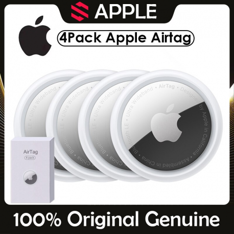 4Pack Apple AirTag Track Original Genuine---(Key Finder Search Smart Tag Tracker GPS Locator For Children Pet Dogs Cat keychain)