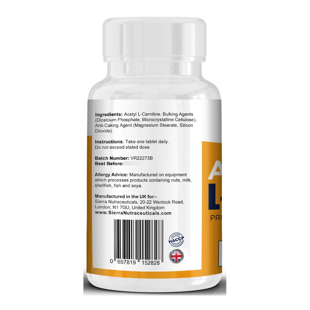 Pure Acetyl LCarnitine High Potency Acetyl LCarnitine HCL (ALCAR