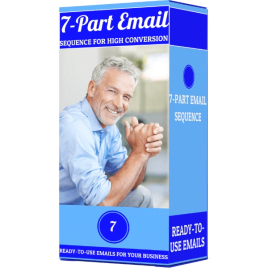 7-part email sequence introducing a service