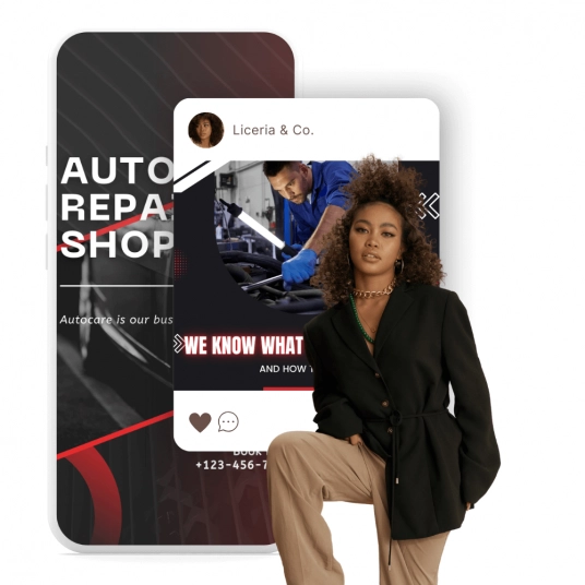 200 Ready-to-Use Auto Repair Social Media Templates Bundle