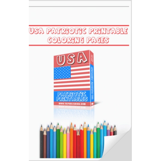USA Patriotic Coloring Book
