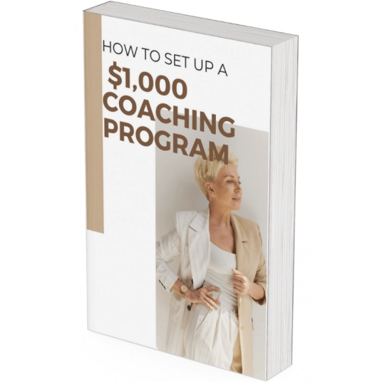 How to Set Up a $1,000 Coaching Program