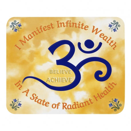 Mouse pad-Manifest infinite wealth