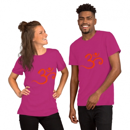 100% Cotton unisex T-Shirt-Orange OM