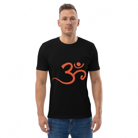 Organic cotton unisex t-shirt-Orange OM