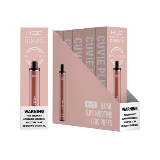 HQD Cuvie Plus Lychee Ice Box of 6