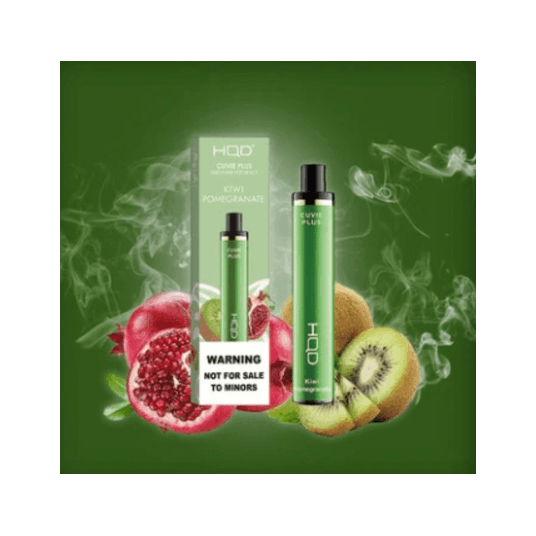 HQD Cuvie Plus Kiwi Pomegranate Box of 6