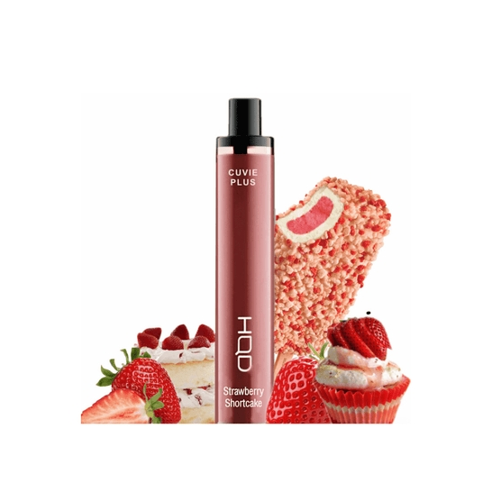 HQD Cuvie Plus Strawberry Shortcake Box of 6