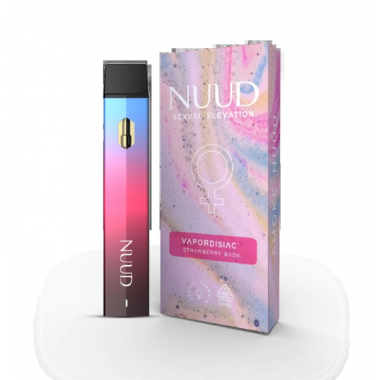 NUUD FOR HER APHRODISIAC VAPE - STRAWBERRY BASIL Pack of 6