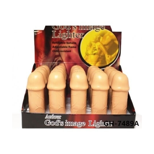 Penis Torch Lighter with Vibration 20ct