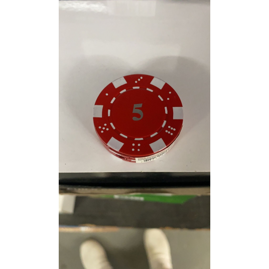 Poker chips lighter
