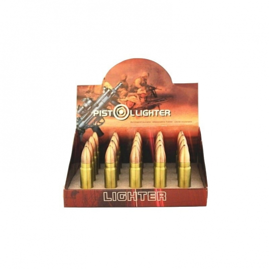 Small Single Bullet Lighter 20ct