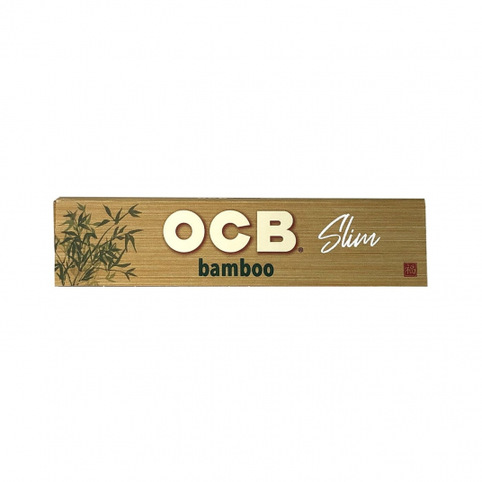 OCB Bamboo Rolling Papers + Tips [King Size Slim] 24ct