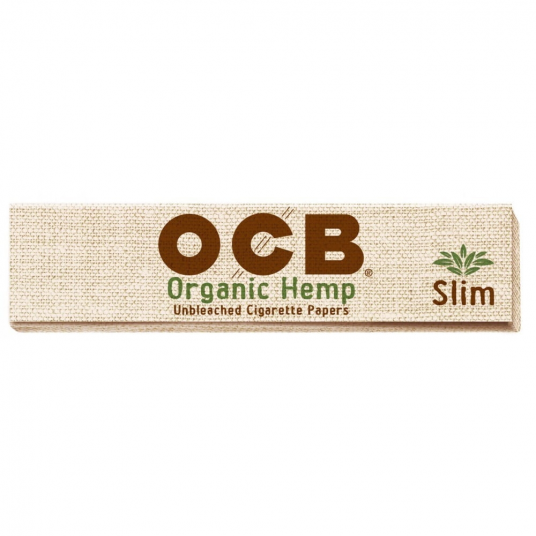 OCB Organic Hemp Rolling Papers [King Size Slim] 24ct