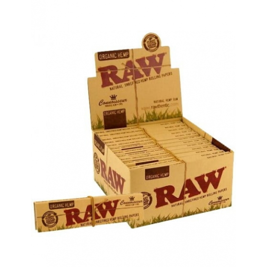 RAW Classic Rolling Papers + Tips [King Size Slim] 24ct