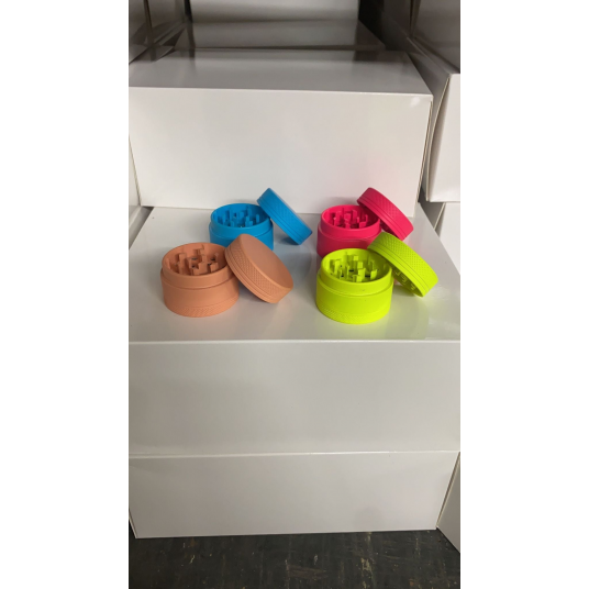 Color grinder metal mixed colors