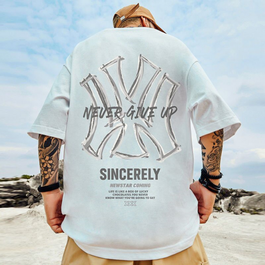 Cotton High-quality Iuxury, Street Fashion Unisex Short Sleeve