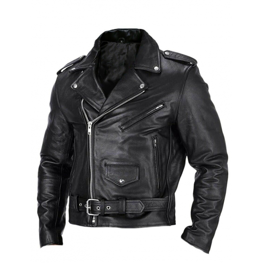 Anti-wind Motorcycle Lapel Diagonal Zipper Jacket