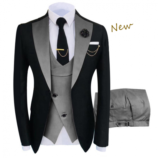 Men Boutique Fashion Wedding( Jacket + Vest + Pants )