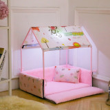 Small Dog Bed with Canopy