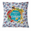 Proud to be Cuban Pillow Case Cover