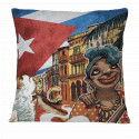 Love Cuba Pillow Case (Female Character)