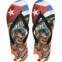 Love Cuba Flip Flops (Female Character)
