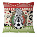 Love FMF Mexican Football Pillow Case