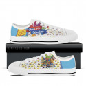 Proud to be Colombian White Low Tops